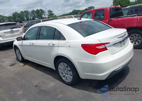 2011 Chrysler 200 Lx из США, поврежденный, VIN 1C3BC4FB8BN522160